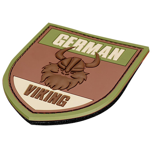 101 INC 3D Rubber Patch mit Klettflche German Viking oliv Bild 1