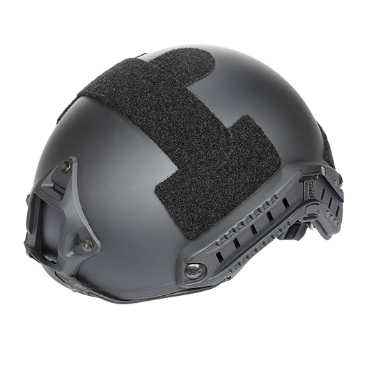 nHelmet FAST Standard Railed Airsoft Helm mit NVG Mount schwarz Bild 8