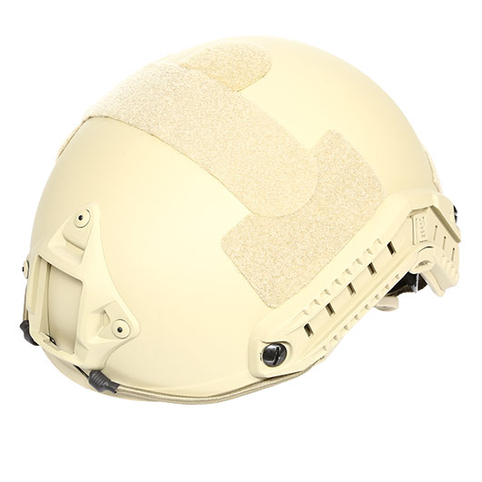 nHelmet Airsoft Helm FAST Standard Railed mit NVG Mount Dark Earth Bild 8