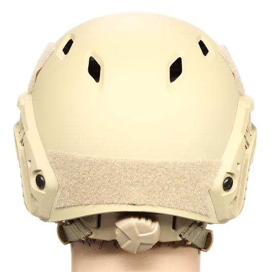 nHelmet Airsoft Helm FAST BJ Standard Railed mit NVG Mount Dark Earth Bild 4