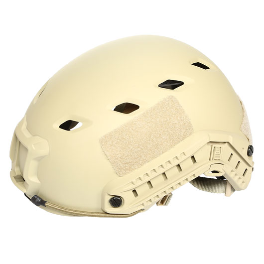 nHelmet Airsoft Helm FAST BJ Standard Railed mit NVG Mount Dark Earth Bild 8