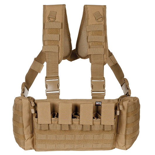 MFH Chest Rig Mission mit Modularsystem coyote Bild 1