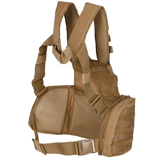 MFH Chest Rig Mission mit Modularsystem coyote Bild 3