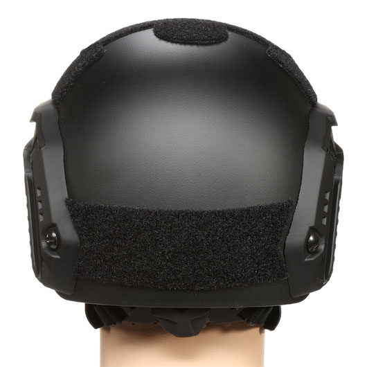 nHelmet Airsoft Helm FAST Maritime Standard Railed mit NVG Mount schwarz Bild 4