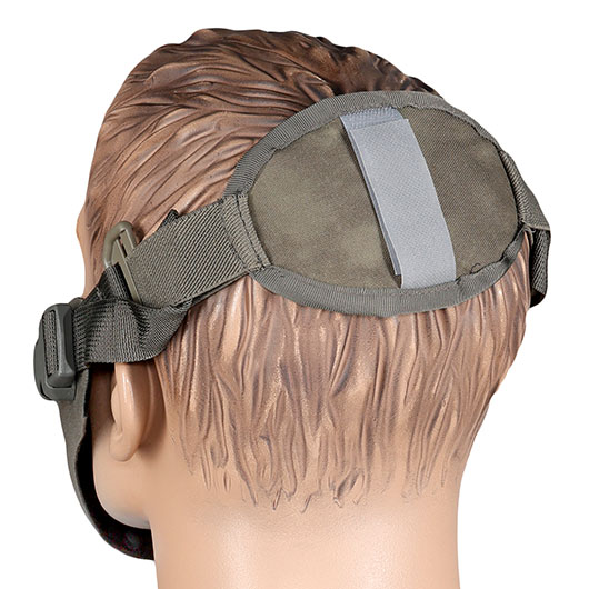 WoSport Brave High Speed Lightweight 900D Airsoft-Halbmaske 700 FPS grau Bild 3