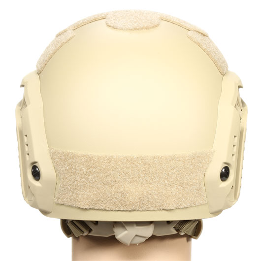 nHelmet Airsoft Helm FAST Maritime Standard Railed mit NVG Mount Dark Earth Bild 4