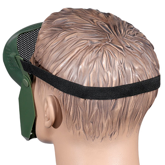 Fidragon SA-Upgrade Gittermaske mit Mundabdeckung Full Face oliv Bild 7