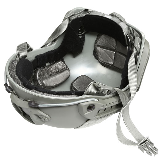 nHelmet Airsoft Helm FAST Maritime Standard Railed mit NVG Mount Foliage Green Bild 9