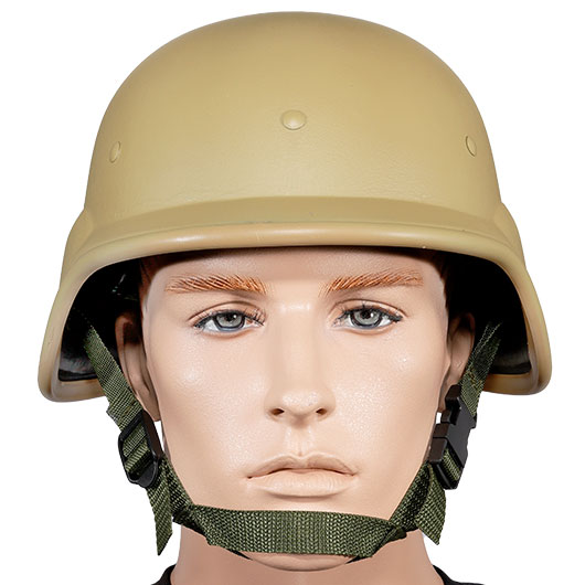 WoSport Airsoft Helm M88 PASGT-Style verstellbar tan Bild 1