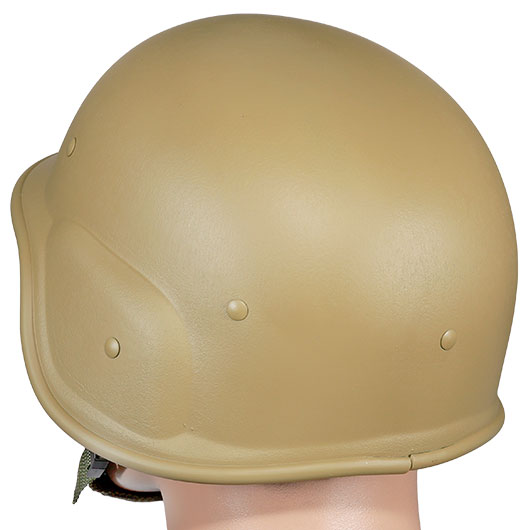 WoSport Airsoft Helm M88 PASGT-Style verstellbar tan Bild 3