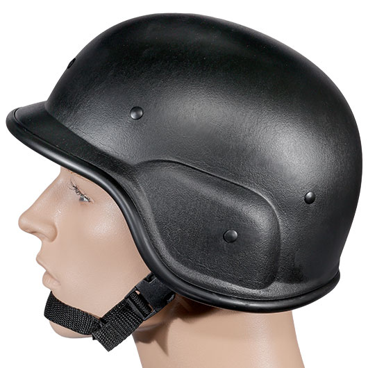 WoSport Airsoft Helm M88 PASGT-Style verstellbar schwarz Bild 2