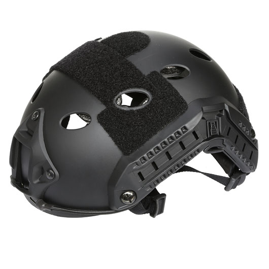 nHelmet Airsoft Helm FAST PJ Maritime Railed mit NVG Mount schwarz Bild 8