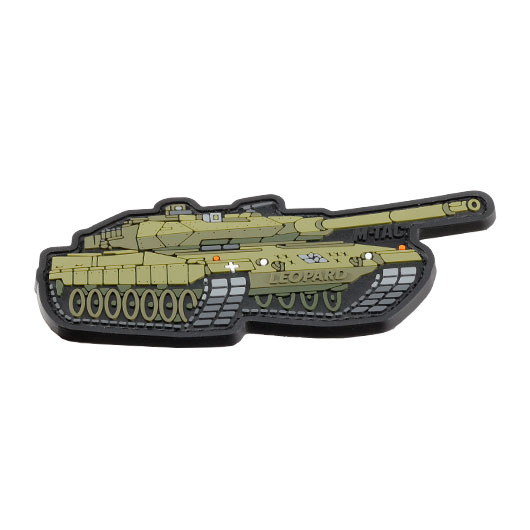 M-Tac 3D Rubber Patch mit Klettflche Leopard 2 fullcolor Bild 1