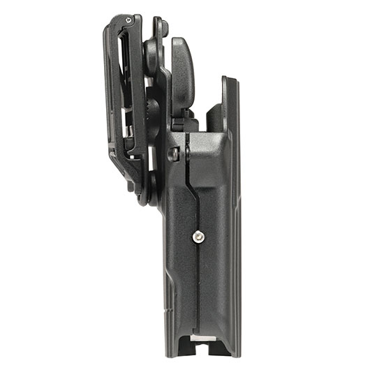 WoSport Universal Type-E Holster Kunststoff m. Grtelhalter fr Pistolen rechts schwarz Bild 2