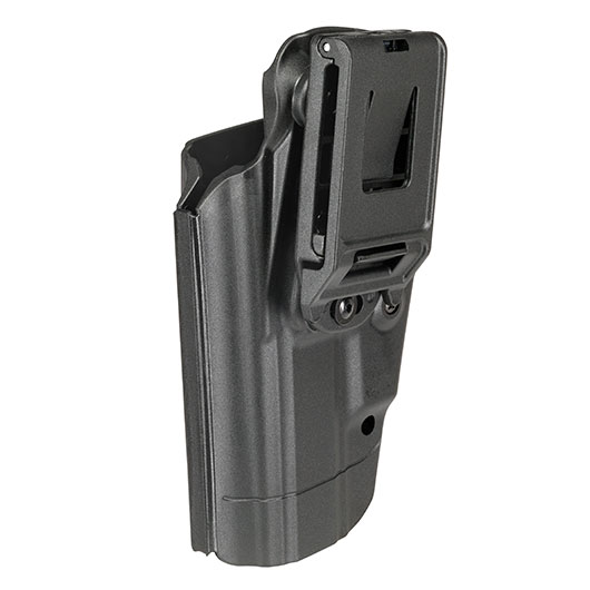 WoSport Universal Type-E Holster Kunststoff m. Grtelhalter fr Pistolen rechts schwarz Bild 5