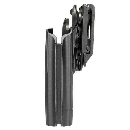 WoSport Universal Type-E Holster Kunststoff m. Grtelhalter fr Pistolen rechts schwarz Bild 6