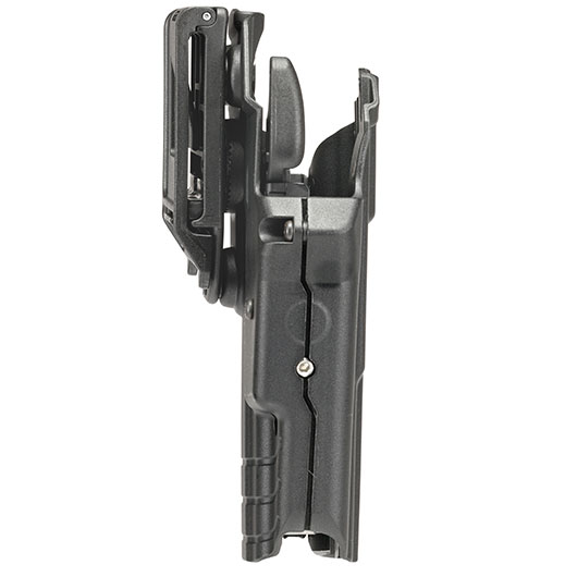WoSport Universal Type-D Holster Kunststoff m. Grtelhalter fr Pistolen rechts schwarz Bild 2