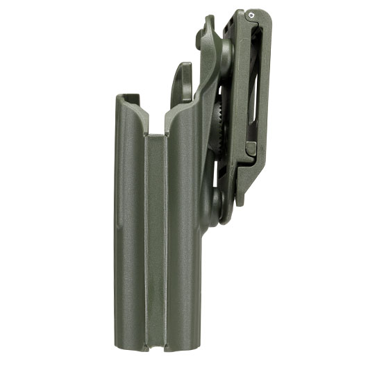 WoSport Universal Type-C Holster Kunststoff m. Grtelhalter fr Pistolen rechts oliv Bild 6