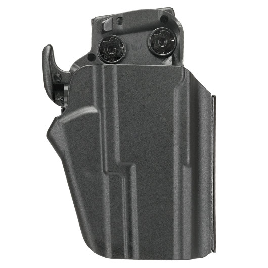 WoSport Universal Type-C Holster Kunststoff m. Grtelhalter fr Pistolen rechts schwarz