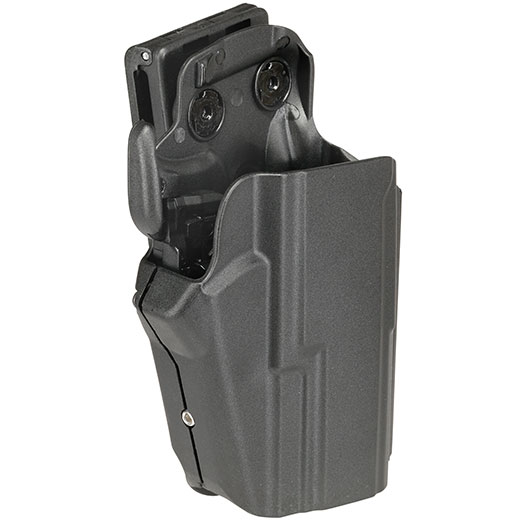 WoSport Universal Type-C Holster Kunststoff m. Grtelhalter fr Pistolen rechts schwarz Bild 1