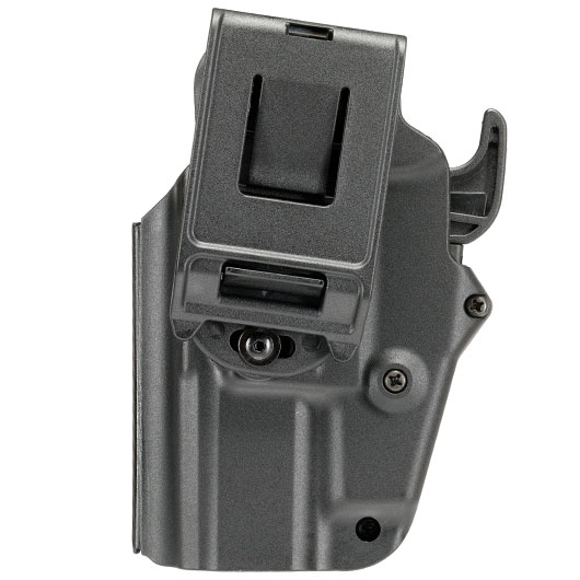 WoSport Universal Type-C Holster Kunststoff m. Grtelhalter fr Pistolen rechts schwarz Bild 4