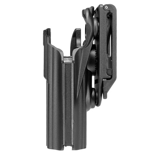 WoSport Universal Type-F Holster Kunststoff m. Grtelhalter fr Pistolen rechts schwarz Bild 6