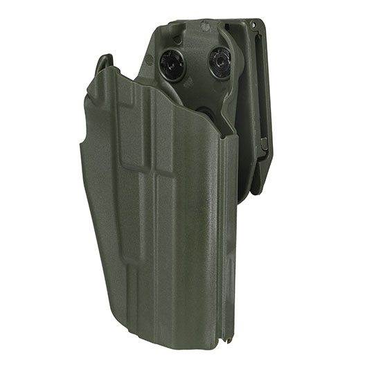 WoSport Universal Type-B Holster Kunststoff m. Grtelhalter fr Pistolen rechts oliv Bild 7
