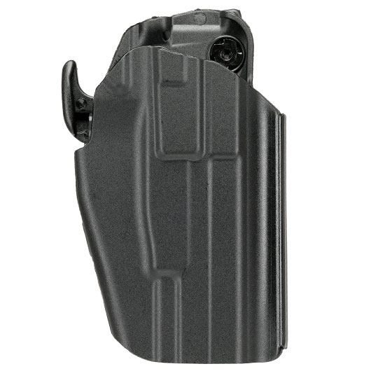 WoSport Universal Type-B Holster Kunststoff m. Grtelhalter fr Pistolen rechts schwarz