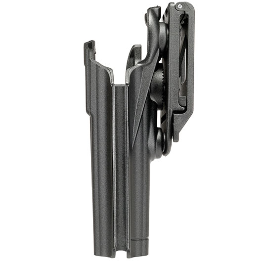 WoSport Universal Type-B Holster Kunststoff m. Grtelhalter fr Pistolen rechts schwarz Bild 6