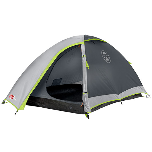 Coleman Zelt Darwin fr 2 Personen grau/grn