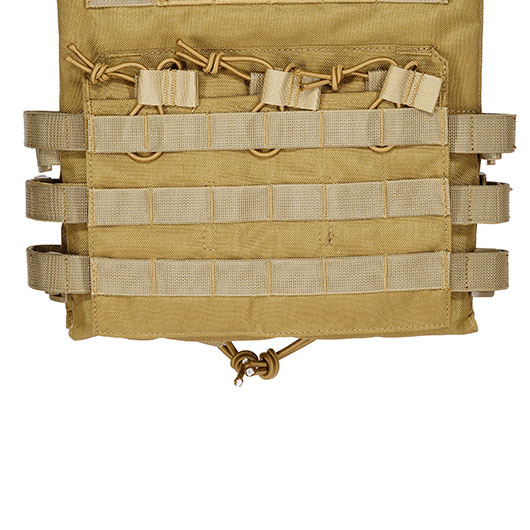 WoSport JPC-Style Plate Carrier Molle-Plattentrger Weste verstellbar tan Bild 4