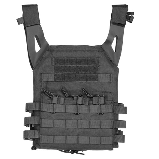 WoSport JPC-Style Plate Carrier Molle-Plattentrger Weste verstellbar schwarz