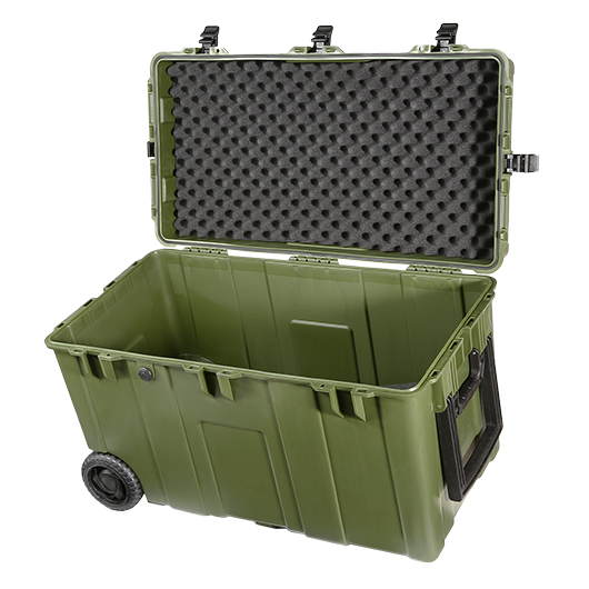 Nuprol Kit Box / Ultimate Hard Case Transport-Trolley 86 x 46 x 53 cm oliv Bild 7