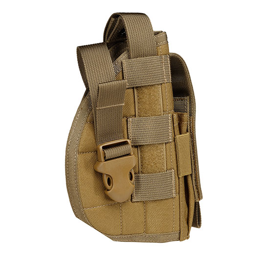 WoSport Universal Battlefield Elite Holster fr Pistolen Nylon-Fabric rechts tan Bild 1