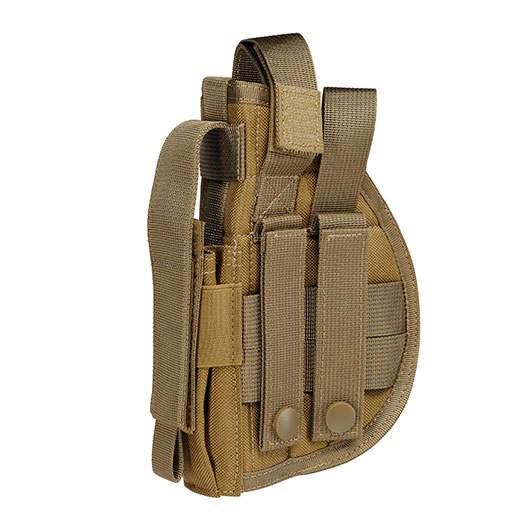 WoSport Universal Battlefield Elite Holster fr Pistolen Nylon-Fabric rechts tan Bild 2