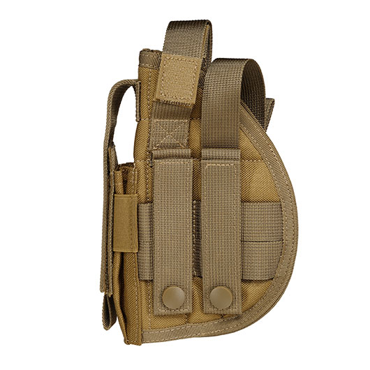 WoSport Universal Battlefield Elite Holster fr Pistolen Nylon-Fabric rechts tan Bild 3