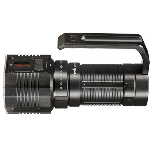 Fenix LED Handscheinwerfer LR60R mit Powerbankfunktion 21000 Lumen schwarz inkl. Akku, Ladekabel, Lanyard und Schultergurt Bild 1