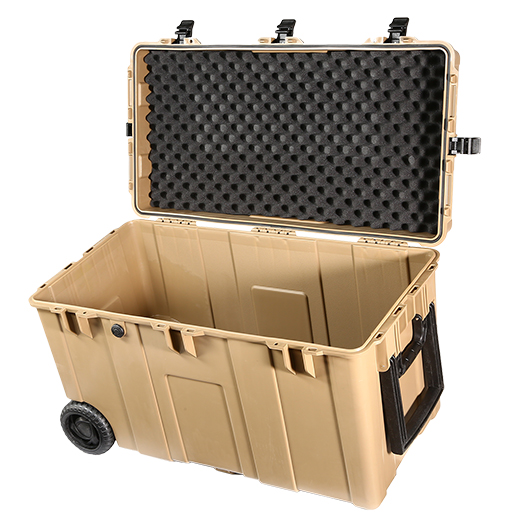 Nuprol Kit Box / Ultimate Hard Case Transport-Trolley 86 x 46 x 53 cm tan Bild 7