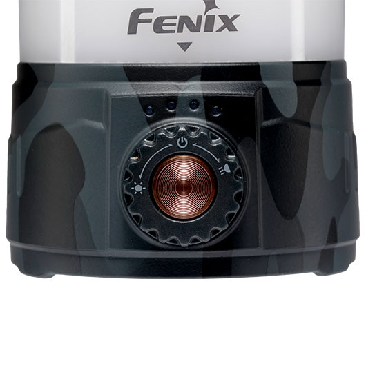 Fenix Campinglaterne CL26R Pro 650 Lumen grey camo mit Powerbankfunktion inkl. USB Ladekabel und Akku Bild 2