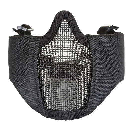 Nuprol Mesh Mask V3 Gittermaske Lower Face Shield mit Ohrabdeckung schwarz Bild 5