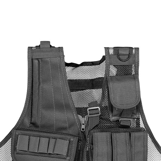 WoSport Tactical Mesh Weste / Law Enforcement Einsatzweste schwarz Bild 5