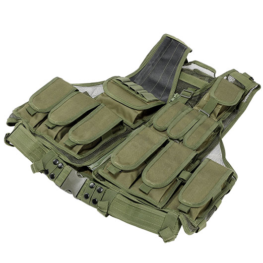 WoSport Tactical Mesh Weste / Law Enforcement Einsatzweste oliv Bild 2