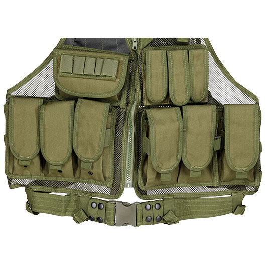 WoSport Tactical Mesh Weste / Law Enforcement Einsatzweste oliv Bild 6