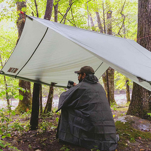 Grand Trunk Moab All-in-one Shelter Hammock grn inkl. Aluminiumheringe und Transportbeutel Bild 8