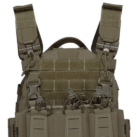 WoSport ARC-Style Tactical Plate Carrier Molle-Plattentrger Weste verstellbar Ranger Green Bild 5
