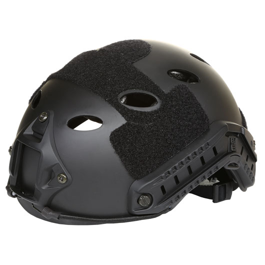 nHelmet Airsoft Helm FAST PJ Standard Railed mit NVG Mount schwarz Bild 8
