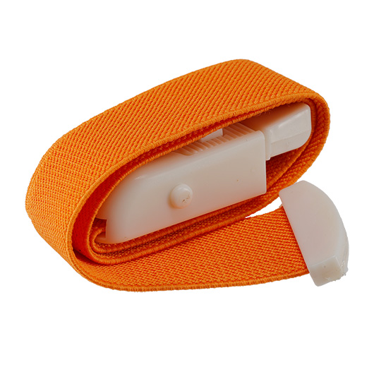 Barbaric Tourniquet mit Schnalle 2,5 x 40 cm orange Bild 6