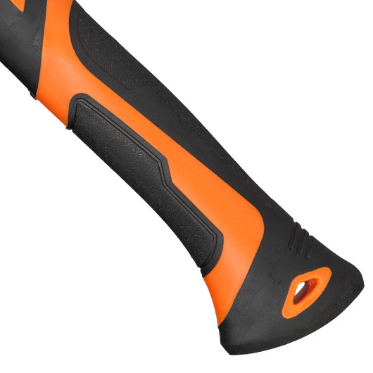 Stahlaxt schwarz/orange inkl. Nylonscheide Bild 3