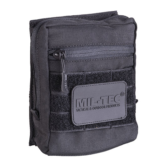 Mil-Tec Koppeltasche mit Klettrcken schwarz