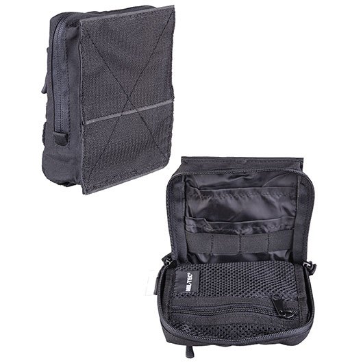 Mil-Tec Koppeltasche mit Klettrcken schwarz Bild 2